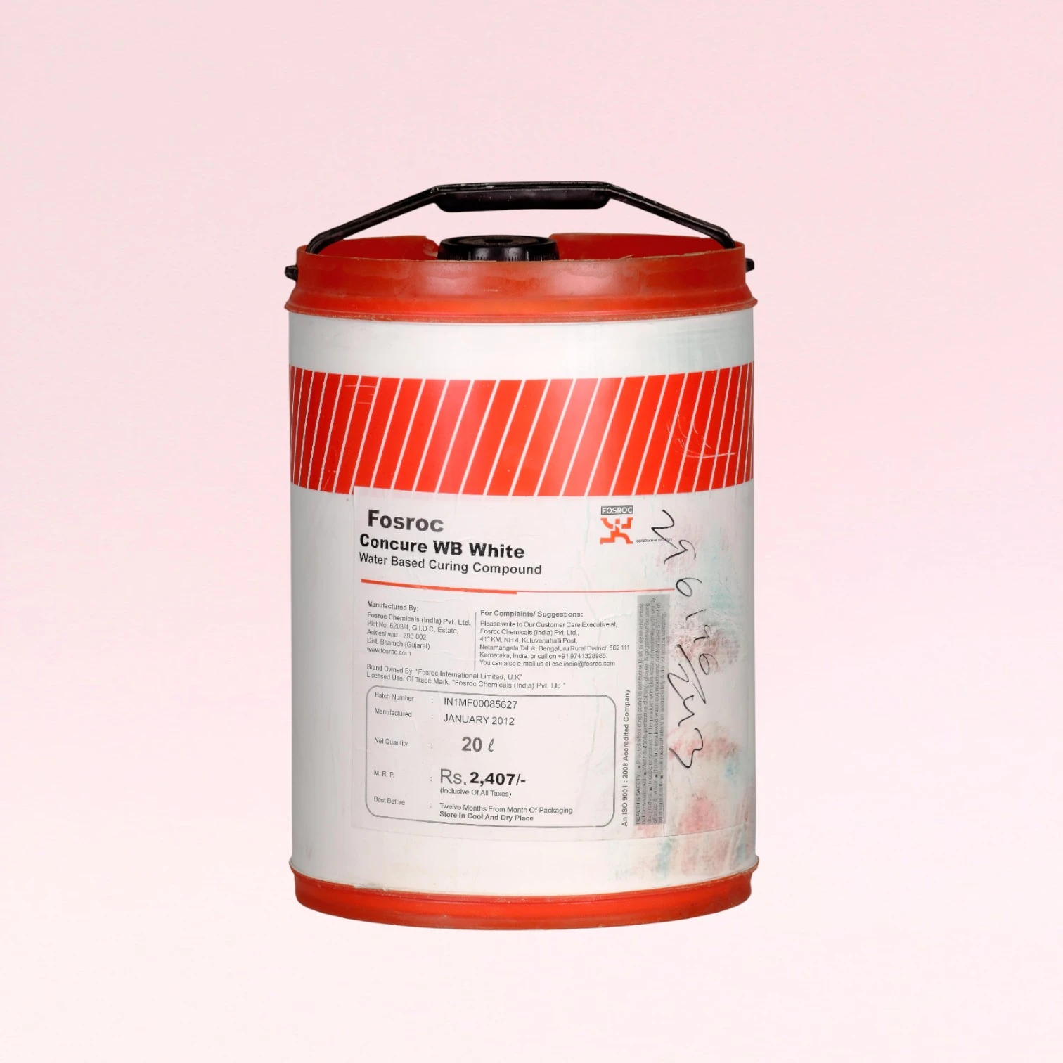 Fosroc Concrete WB white